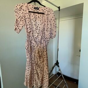 SONIA RYKIEL Silk Polka Dot Dress